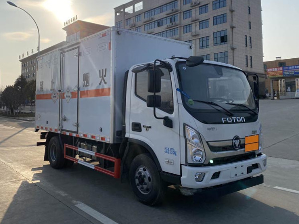 奧鈴4米1毒性和感染性物品廂式運輸車